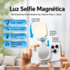 Luz LED Portátil con Espejo para Selfies