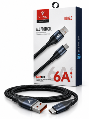 Cable de carga USB a Tipo-C 6A