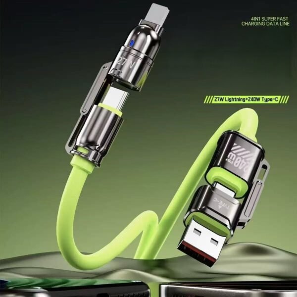 Cable de carga 4 en 1