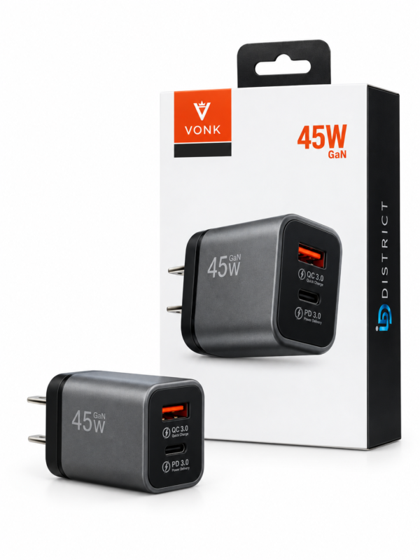Cargador GaN 45W V-45