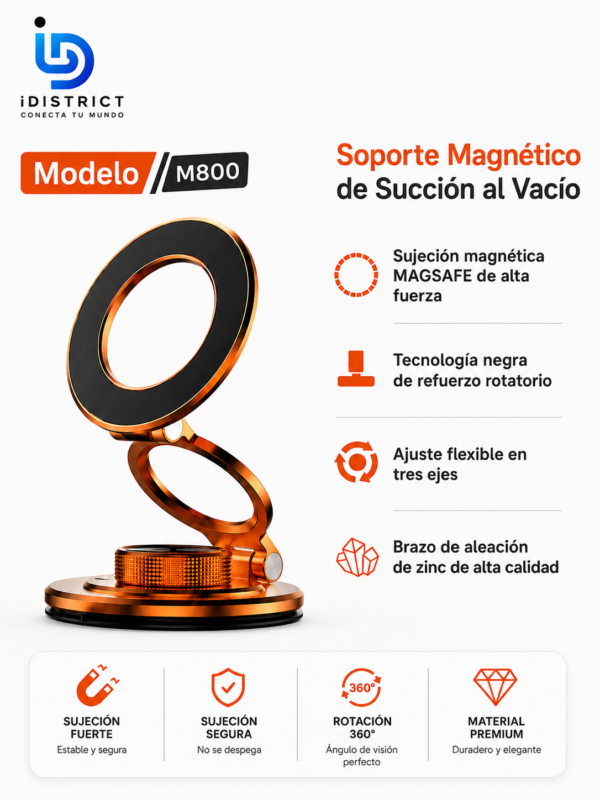 Holder Magnético M800 20W