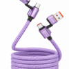 Cable de carga Magnético Enrollable 4 en 1