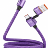 Cable de carga Magnético Enrollable 4 en 1